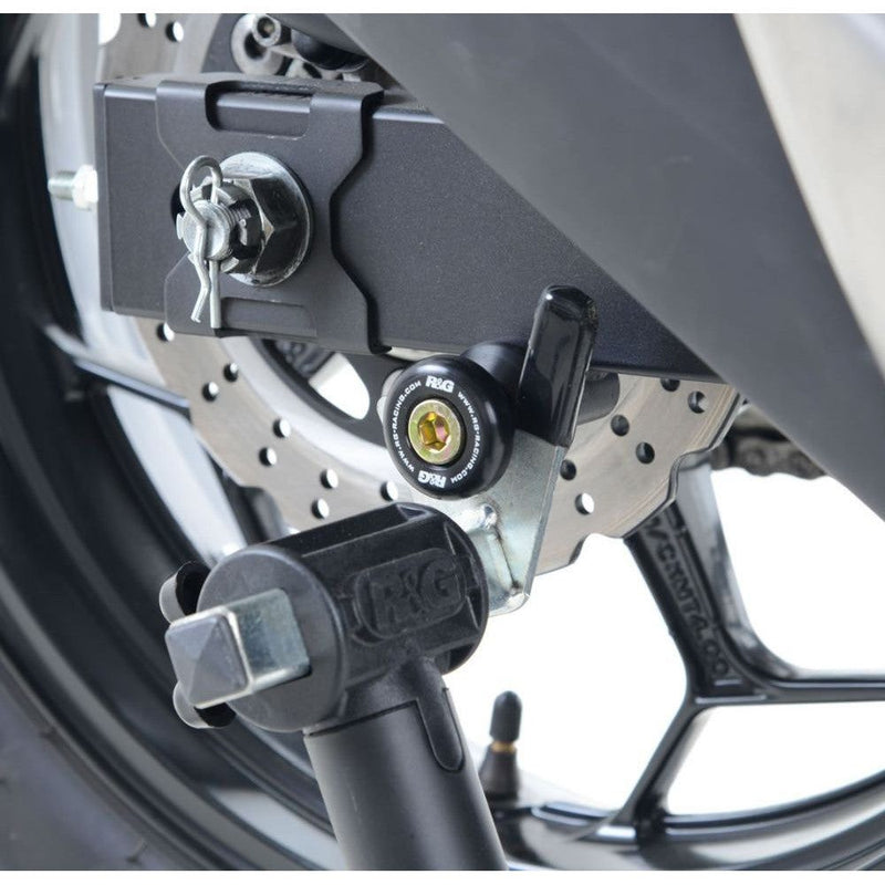 Load image into Gallery viewer, R&amp;G Racing Black Cotton Reels For 2022-2024 CFMoto 800MT Explore
