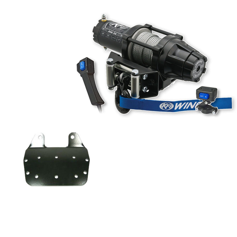 Load image into Gallery viewer, KFI Winch Kit For Yamaha Grizzly 660 4x4 2002-2008
