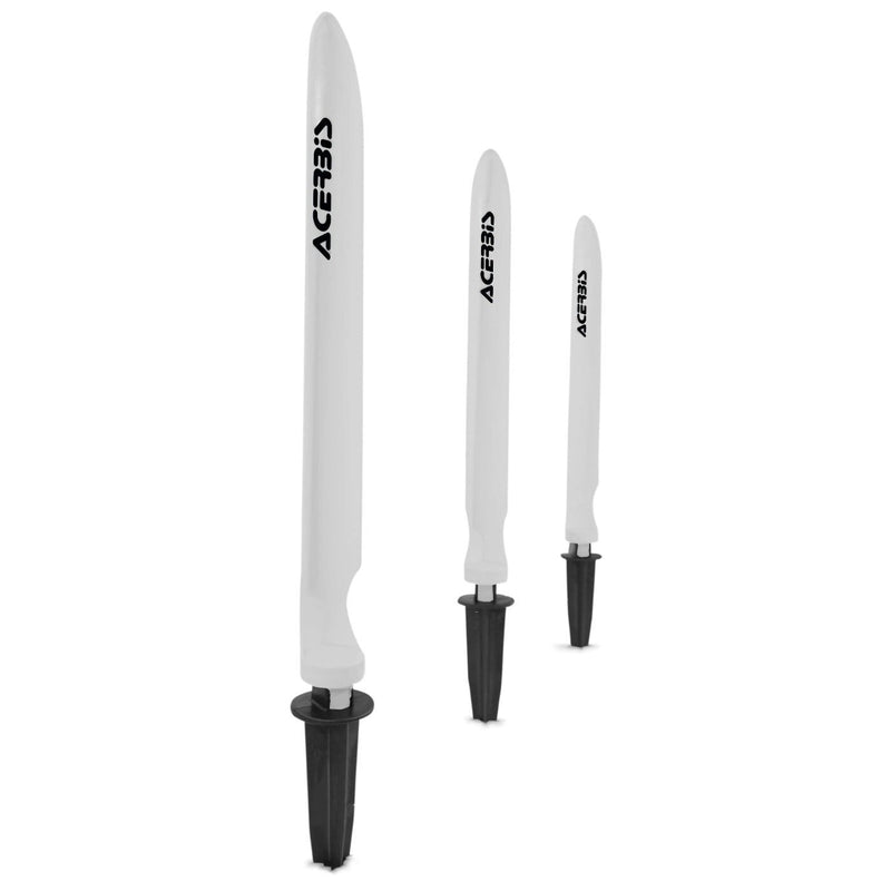 Load image into Gallery viewer, Acerbis White/Black 56 pk Track Markers - 2320821035
