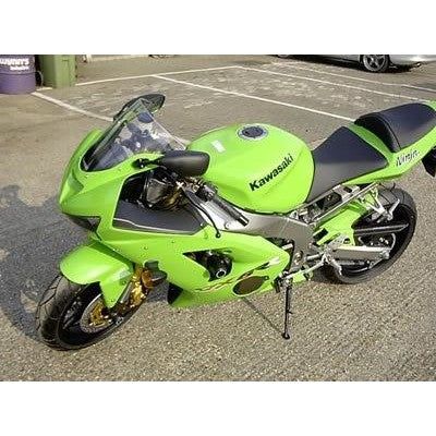 Load image into Gallery viewer, R&amp;G Racing Black Classic Style Crash Protectors For 2003-2004 Kawasaki Ninja ZX6R ZX600F
