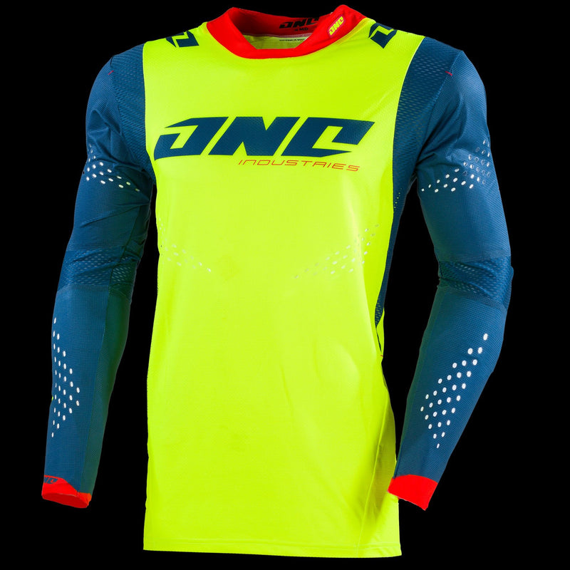 Load image into Gallery viewer, Motocross Jersey 242 One Industries X197 Neon Navy Motocross Jersey
