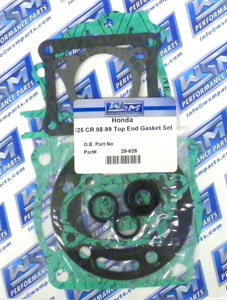 Load image into Gallery viewer, WSM Top End Gasket Kit For Honda 125 CR 98-99 29-626
