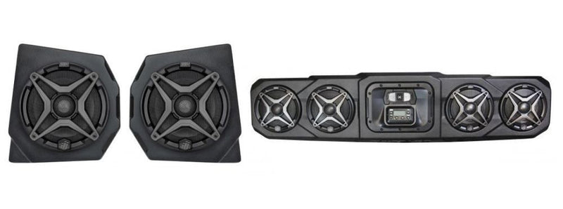 Load image into Gallery viewer, SSV Works 2 Speaker Audio Kit And 4 Speaker Overhead Sound Bar For Can-Am HD10 16-22
