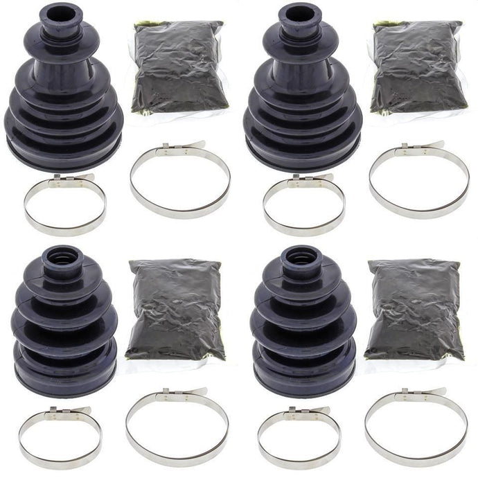 Complete Front Inner & Outer CV Boot Repair Kit for Polaris RZR XP 900 2011-2014