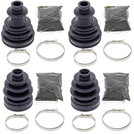 Complete Front Inner & Outer CV Boot Repair Kit for Polaris RZR XP 900 2011-2014
