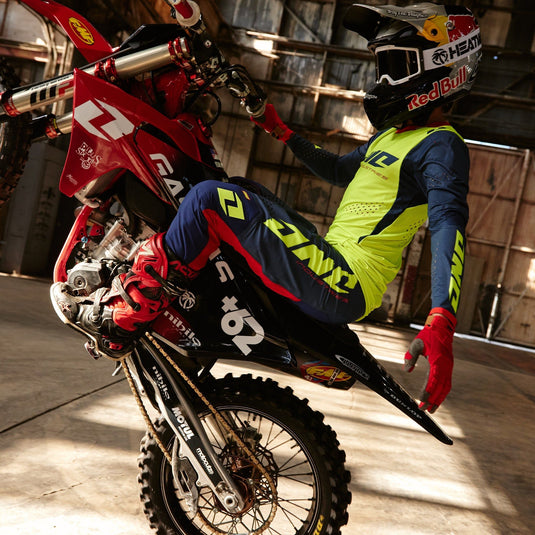 One Industries X197 Motocross Pants -  Neon Navy