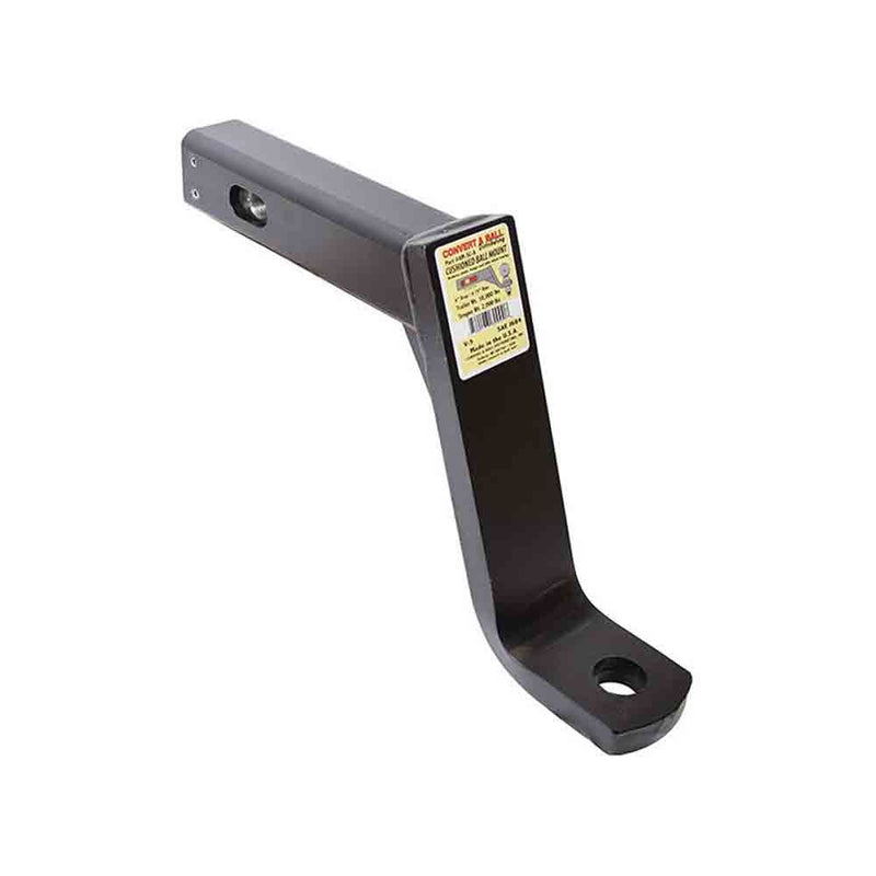 Load image into Gallery viewer, Cushioned Ball Mount fits 2&quot; Receiver Hitch - 8&quot; Drop - 6&quot; Rise - 10,000 lb. Tow Capacity
