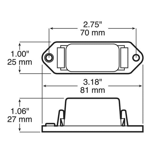 Trailer Side Marker Light
