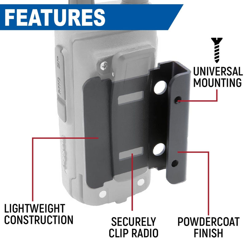Load image into Gallery viewer, Rugged Radios Handheld Radio Mount for R1 / GMR2 / GMR2 PLUS / RDH16 / V3 / RH5R MT-RH
