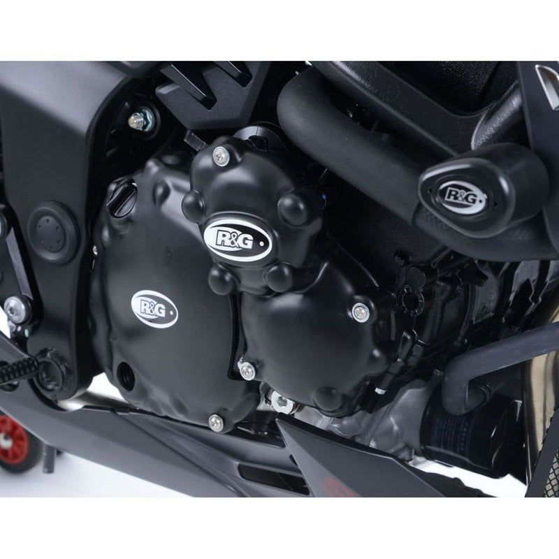 Load image into Gallery viewer, R&amp;G Racing Black Engine Case Covers For 2006-2012 Suzuki GSR600
