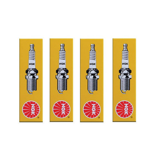 Set 4 NGK Standard Spark Plugs for Suzuki GSX-R750 1992-1990 Engine 750cc