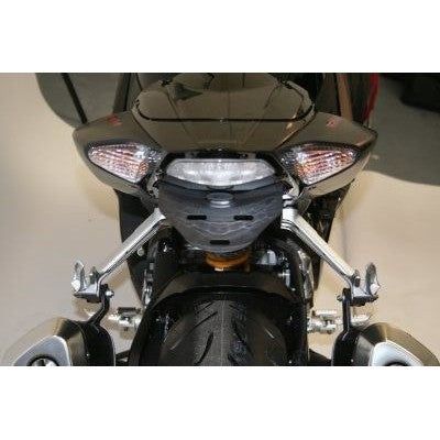 Load image into Gallery viewer, R&amp;G Racing Black Tail Tidy License Plate Holder For 2007-2008 Suzuki GSXR1000
