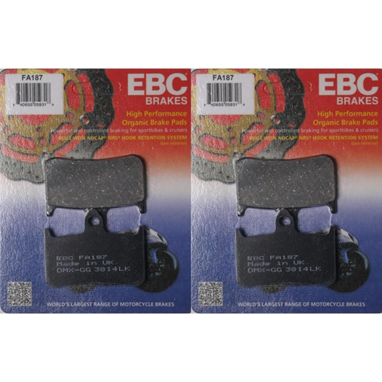 EBC Brake Pad Front Kit FA187 for Honda Super Hawk 1998-2005
