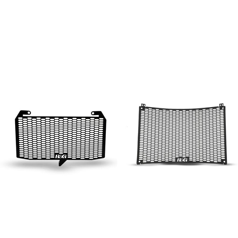 Load image into Gallery viewer, R&amp;G Racing Black PRO Radiator &amp; PRO Oil Coller Guard set For 2008 Suzuki B-King ABS
