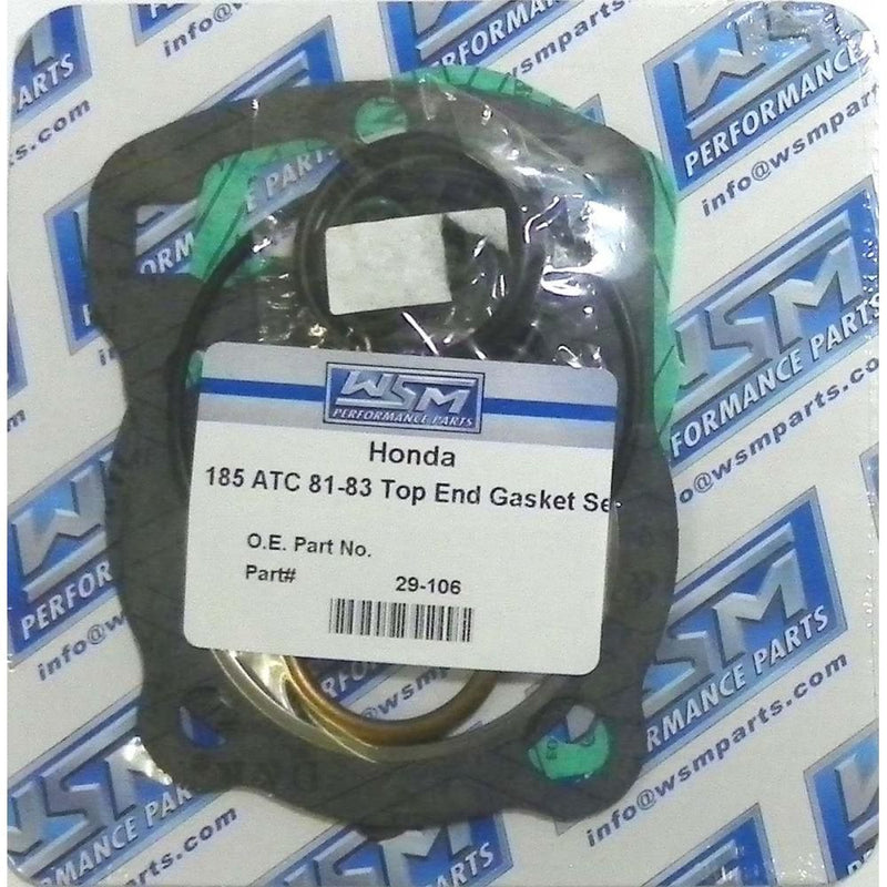Load image into Gallery viewer, WSM Top End Gasket Kit For Honda 185 / 200 ATC / XL 81-86 29-106
