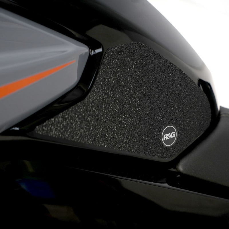 Load image into Gallery viewer, R&amp;G Racing Black Tank Traction Grips For 2022-2024 CF-Moto 300NK EZRG2805BL
