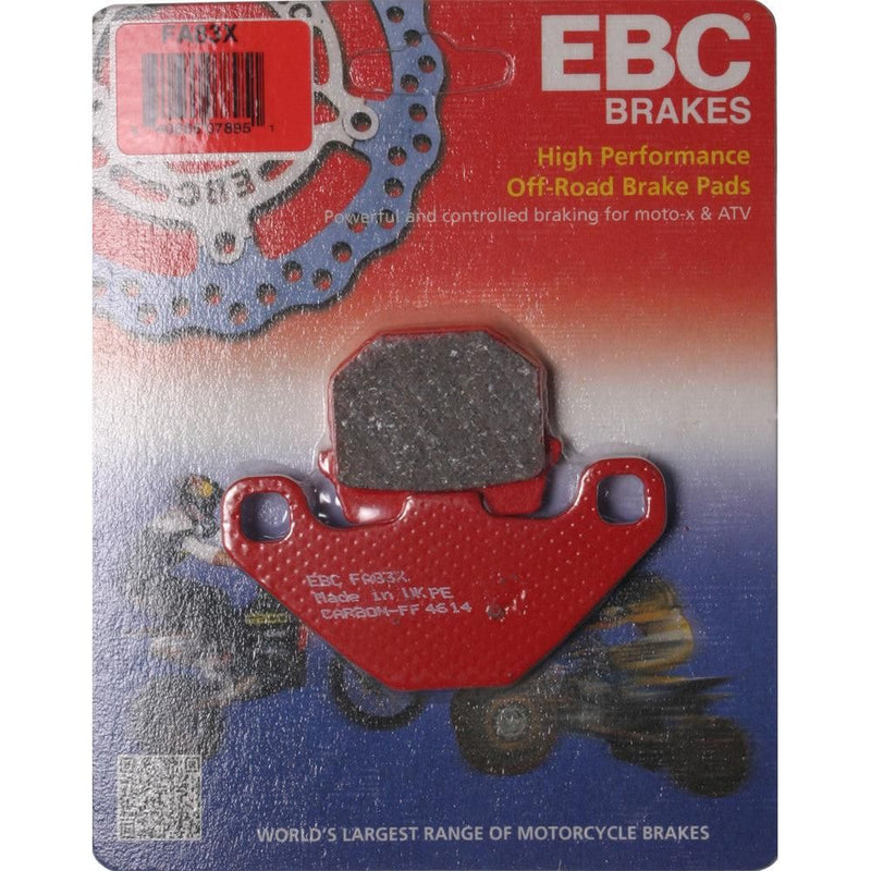 Load image into Gallery viewer, EBC 1 Pair Performance X-Series Carbon Brake Pads MPN FA83X
