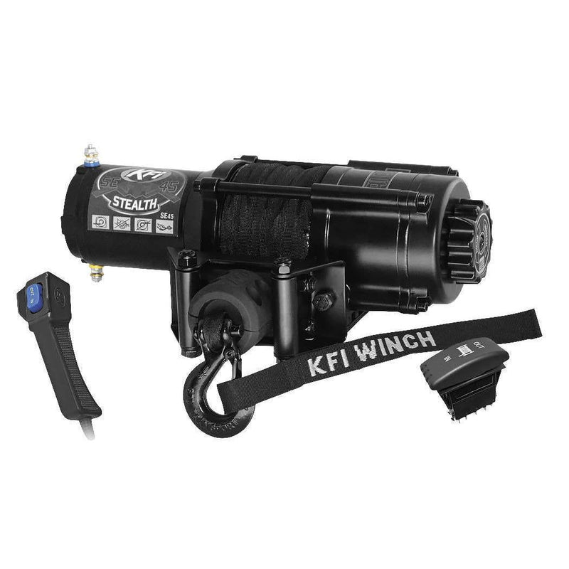 Load image into Gallery viewer, 5000 lb KFI Assault Winch Mount Combo 2014-2018 HONDA PIONEER 700 and 700-4 NEW
