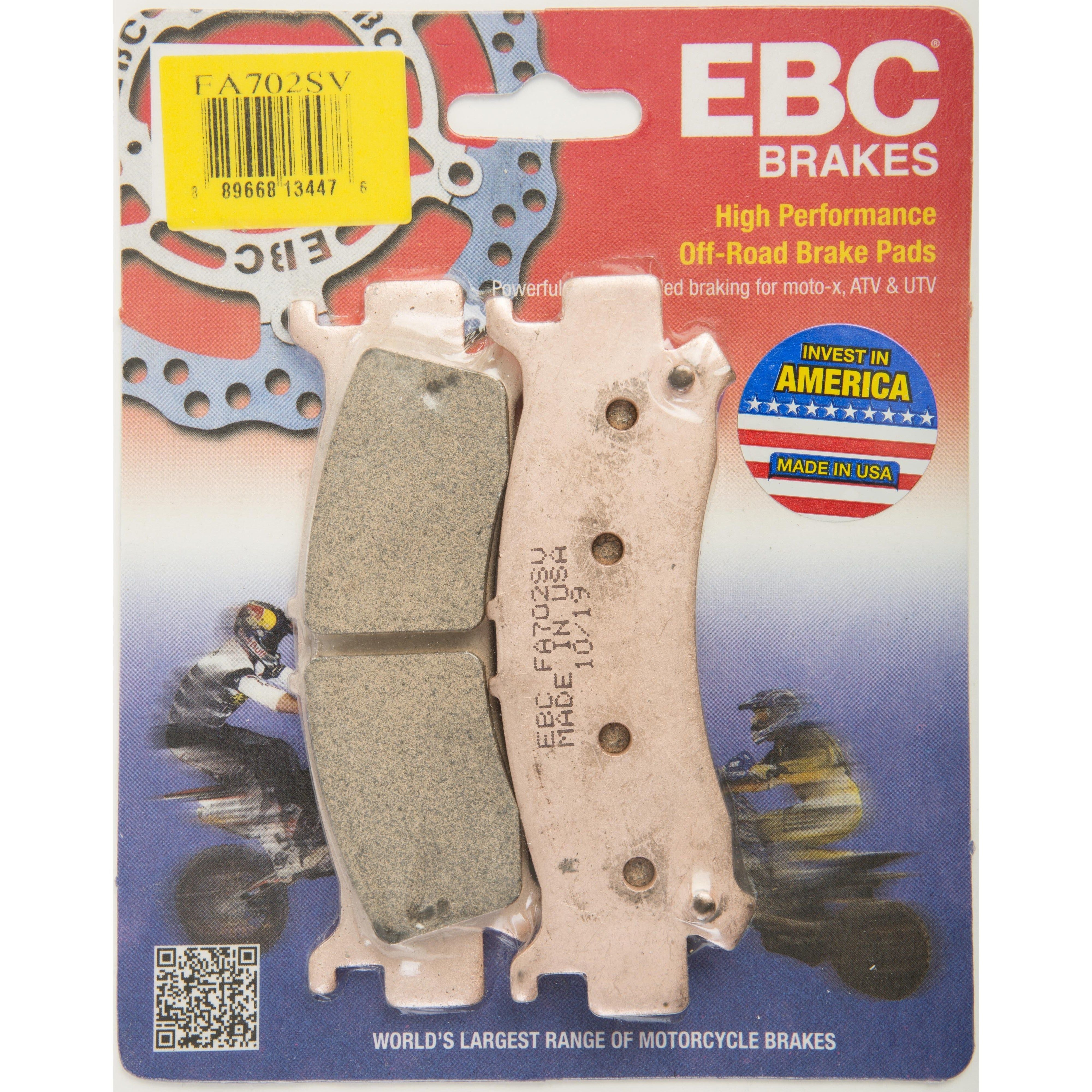 EBC 1 Pair SV Series Severe Duty Brake Pads MPN FA702SV