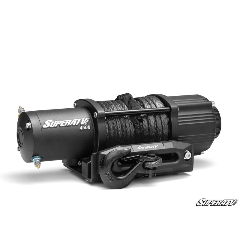 Load image into Gallery viewer, SuperATV 4500 Lb. UTV/ATV Winch (With Wireless Remote &amp; Synthetic Rope) WN-4500
