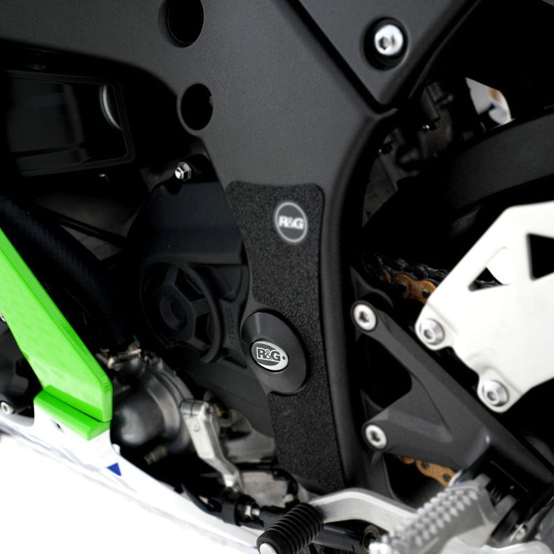 Load image into Gallery viewer, R&amp;G Racing Black Frame Plug LHS For 2016-2019 Kawasaki Ninja ZX10R ZX1000
