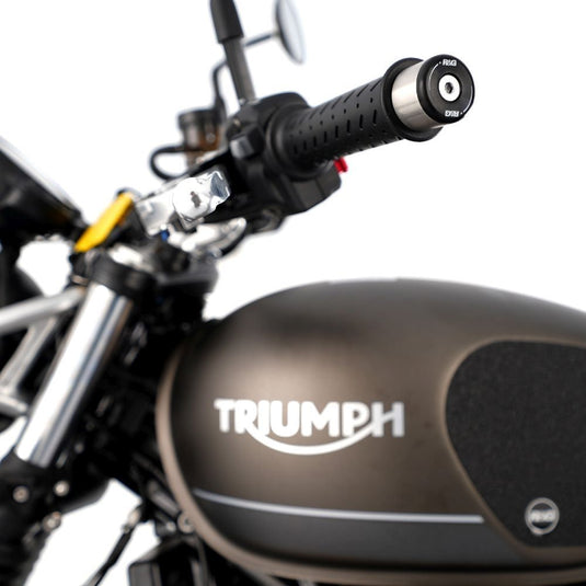 R&G Racing Black Bar End Sliders For 2019-2021 Triumph Speed Twin 1200