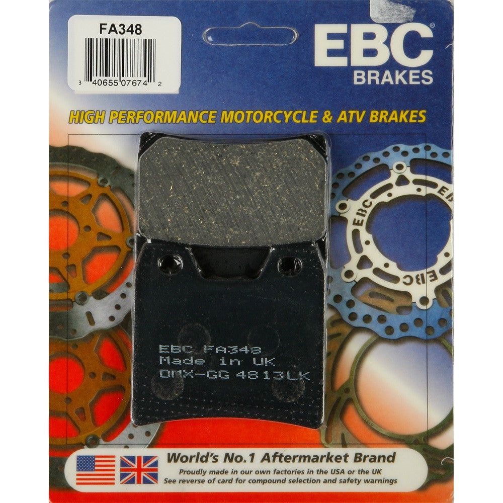 EBC 1 Pair FA Series Organic Replacement Brake Pads For Yamaha FZ1 2001-2005