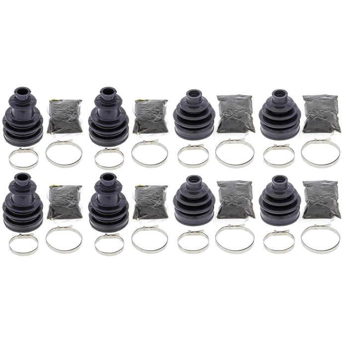 Complete Front & Rear Inner & Outer CV Boot Repair Kit X8 TERRALANDER 800 12-14