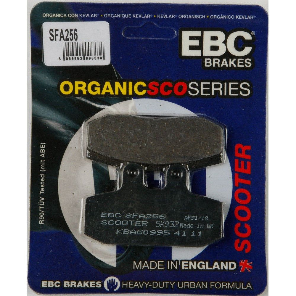 EBC 1 Pair Premium SFA Organic OE Replacement Brake Pads MPN SFA256