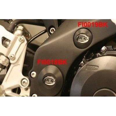 R&G Racing Black Frame Plug RHS Lower For 2007-2016 Suzuki GSXR1000 FI0018BK