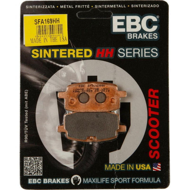 Load image into Gallery viewer, EBC 1 Pair SFA HH Series Scooter Sintered Brake Pads MPN SFA169HH
