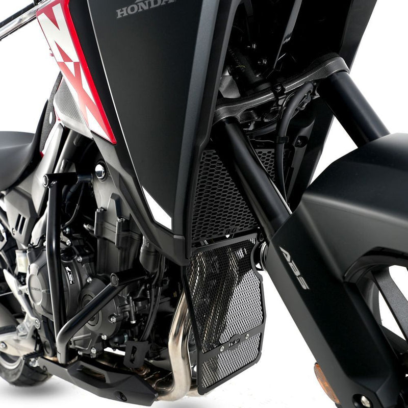 Load image into Gallery viewer, R&amp;G Racing Red Downpipe Grill For 2019-2020 Honda CB400X
