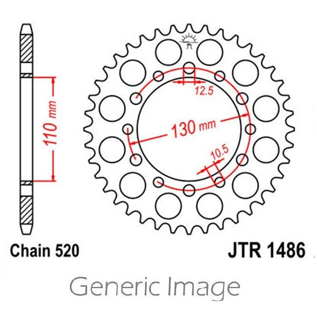 Load image into Gallery viewer, Front &amp; Rear Steel Sprocket Kit for ATV/UTV HONDA TRX200 FourTrax 1990-1991
