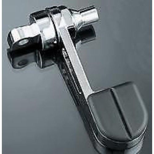 Load image into Gallery viewer, Kuryakyn Chrome ISO Rubber Heel Foot Cruise Rest Stirrups No Pegs Harley Victory
