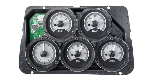 Dakota Digital 1978-1982 Chevrolet Corvette VHX Gauge Kit with Analog Clock VHX-78C-VTA