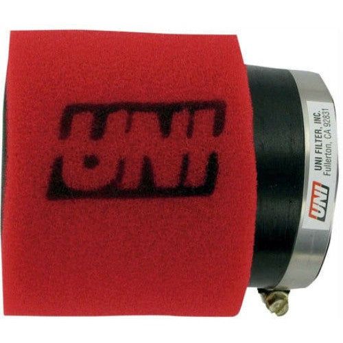 UNI Angled 2 Stage Clamp On Pod Air Filter Cleaner 3 76mm ID 4 102mm UP-4300AST