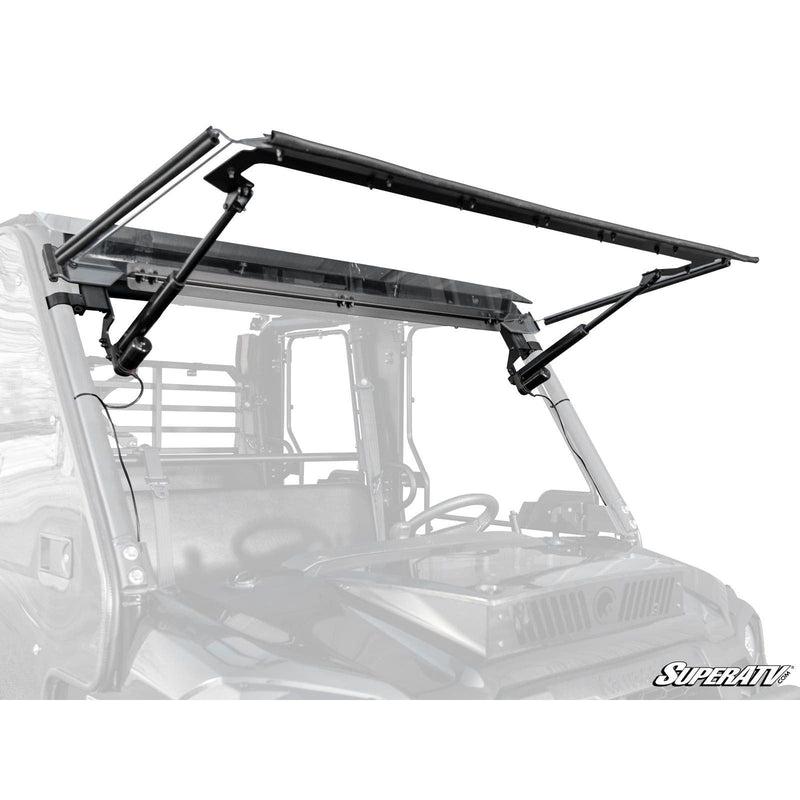 Load image into Gallery viewer, SuperATV Kawasaki Mule Pro MaxDrive Power Flip Windshield PFWS-K-MULEFXT-70
