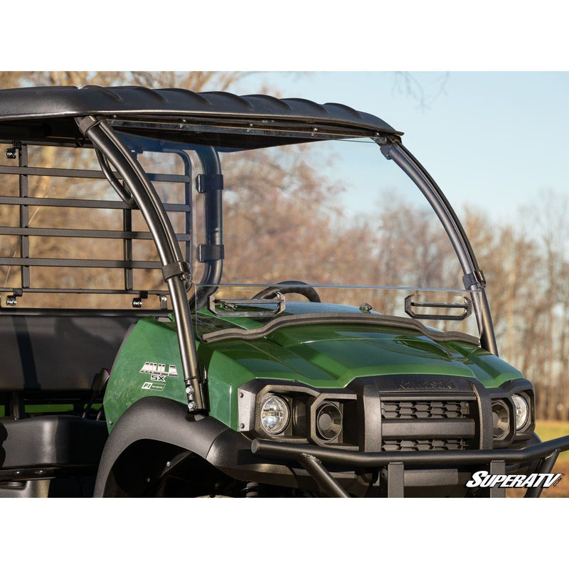 Load image into Gallery viewer, SuperATV Kawasaki Mule SX Vented Full Windshield WS-K-MULE-SX-V-70

