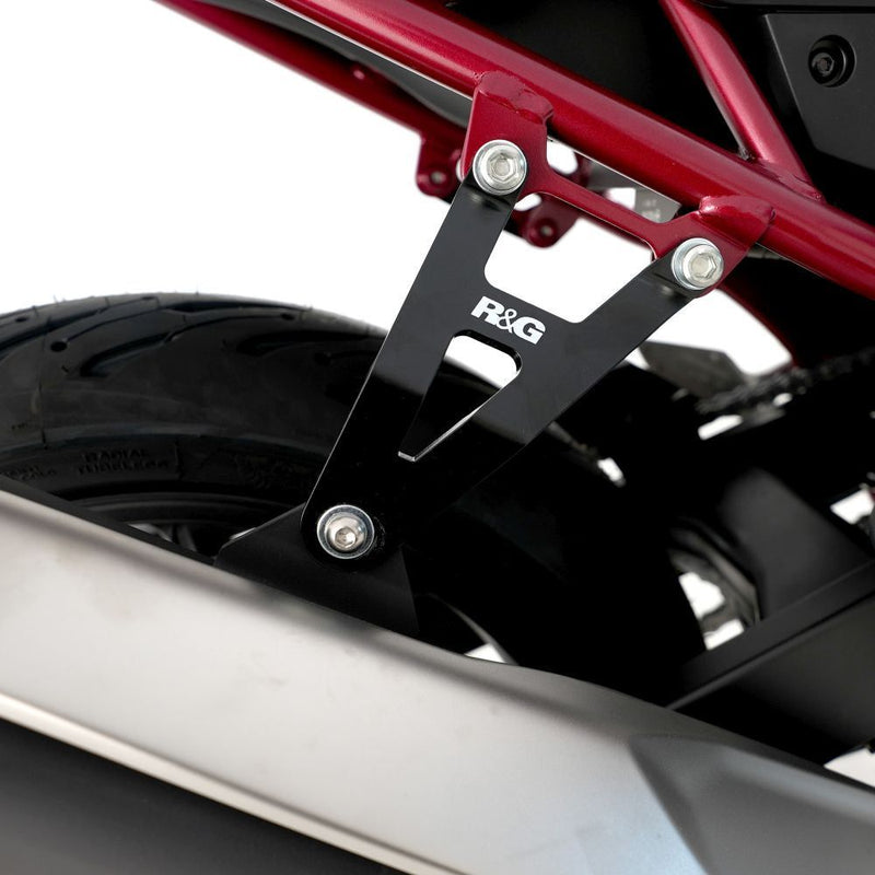 Load image into Gallery viewer, R&amp;G Racing Black Exhaust Hanger For 2023-2024 Honda CB750 HORNET EH0120BK
