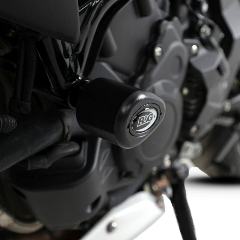 Load image into Gallery viewer, R&amp;G Racing Black Aero Style Crash Protection Bobbins CP0454BL
