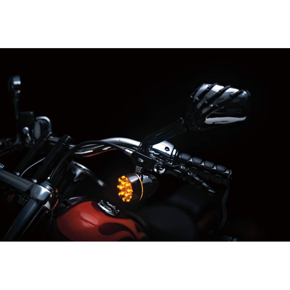 Kuryakyn Zombie Levers for V-Twins 04-13 Sportster (Mfg/N 1060/1092) Black