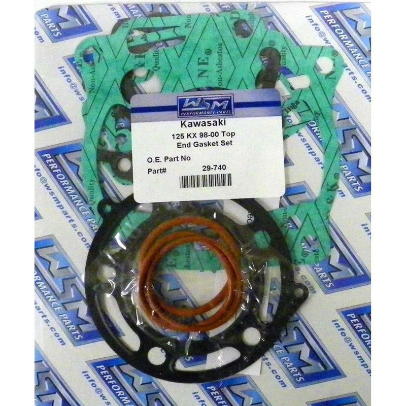 Load image into Gallery viewer, WSM Top End Gasket Kit For Kawasaki 125 KX 98-00 29-740
