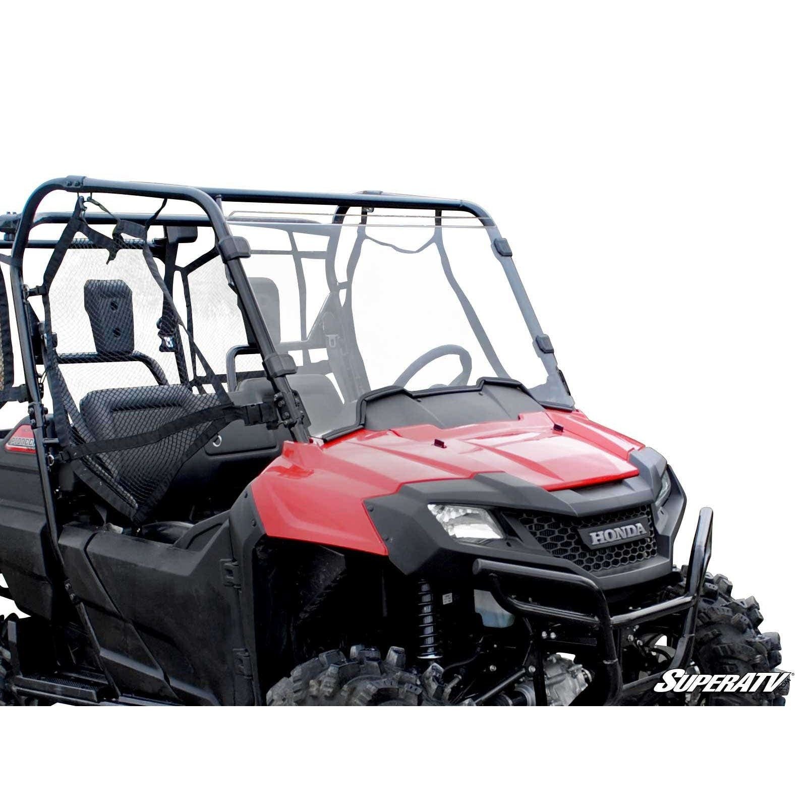 SuperATV Honda Pioneer 700 Scratch Resistant Full Windshield WS-H-PIO700-70