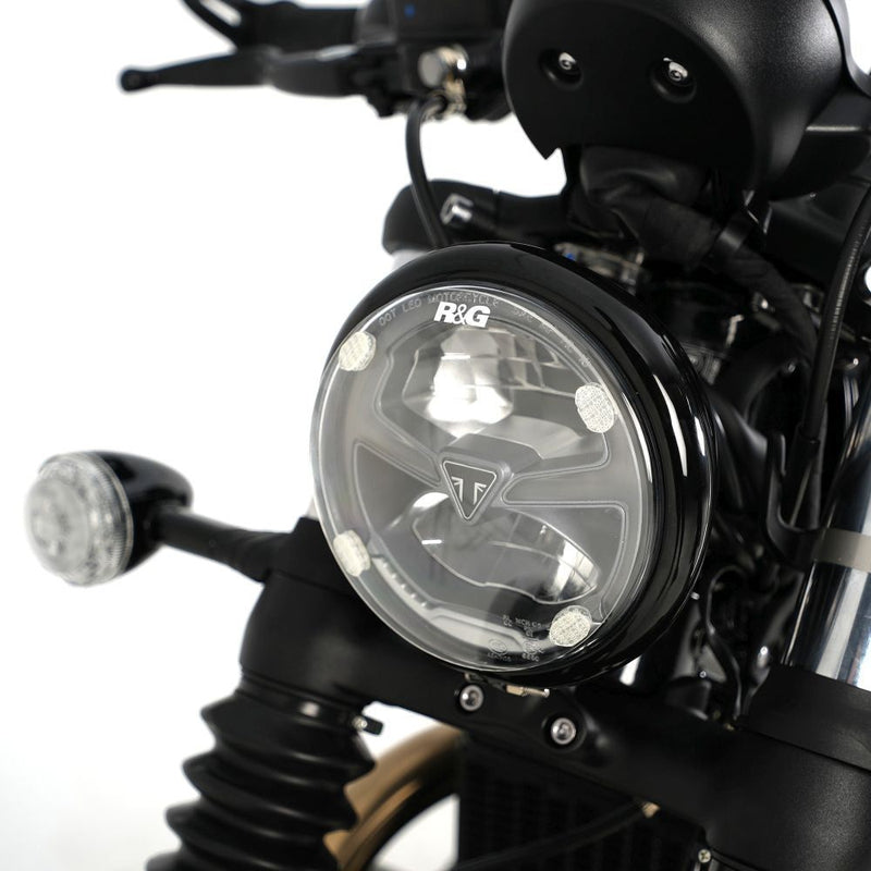 Load image into Gallery viewer, R&amp;G Racing Clear Acrylic Headlight Shield For 2019-2024 Indian Motorcycles FTR1200
