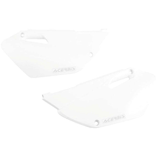 Acerbis White Side Number Plate for Yamaha - 2043540002