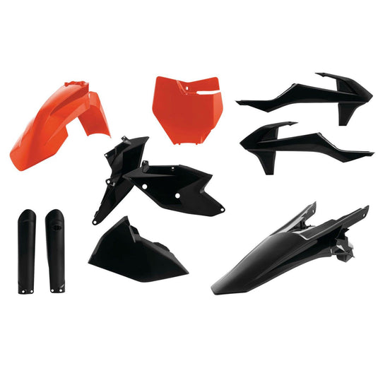 Acerbis Back in Black Full Plastic Kit for KTM - 2421065225