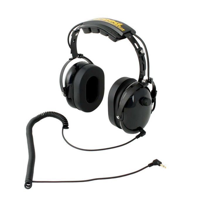 Rugged Radios H20 Over the Head (OTH) Listen Only Headset - Black H20-BLK