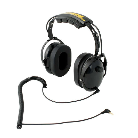 Rugged Radios H20 Over the Head (OTH) Listen Only Headset - Black H20-BLK