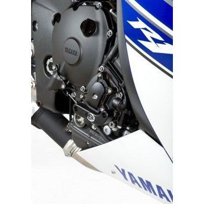 Load image into Gallery viewer, R&amp;G Racing Black Engine Case Sliders RHS For 2009-2014 Yamaha YZF R1 ECS0071BK
