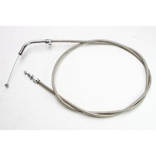 Motion Pro Stainless Steel Armor Coat Throttle Pull Cable Plus 13" 65-0380